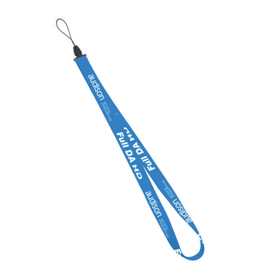 AUDISON FULL DA LANYARD - BLUE LANYARD